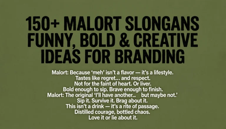 malort slogans