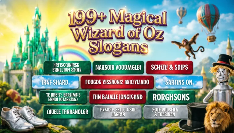 wizard of oz slogans