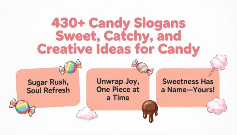 candy slogans