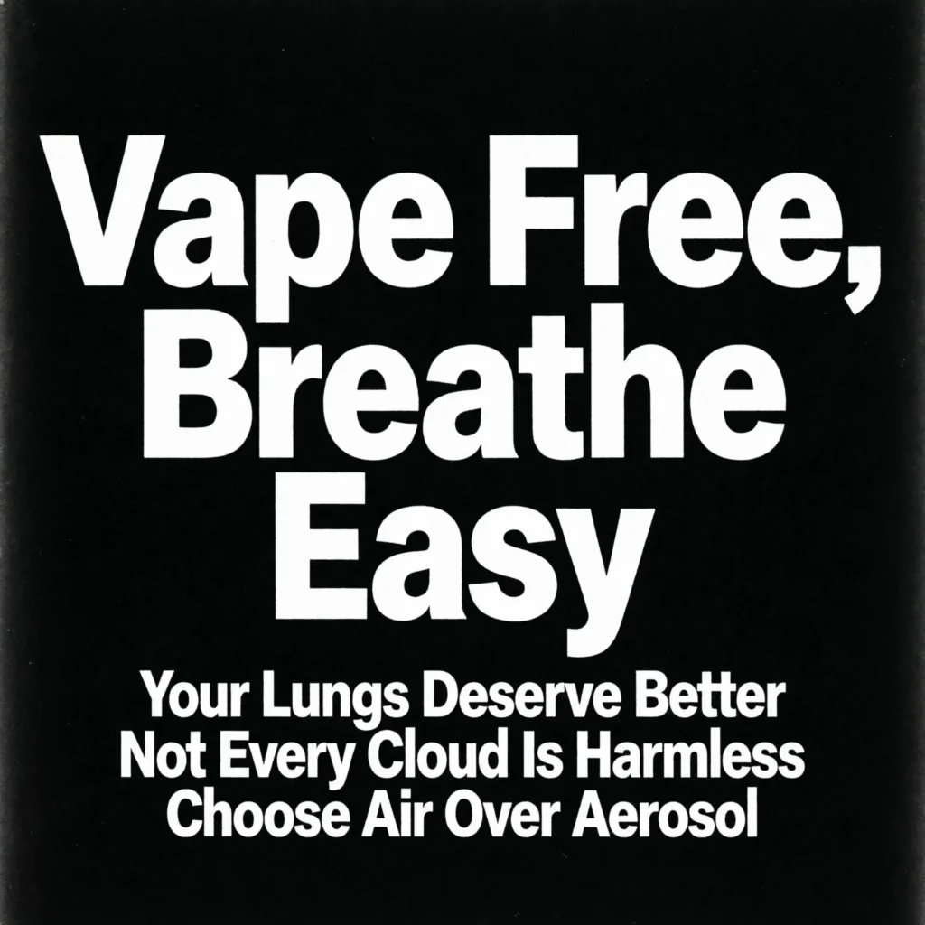 anti vaping slogans