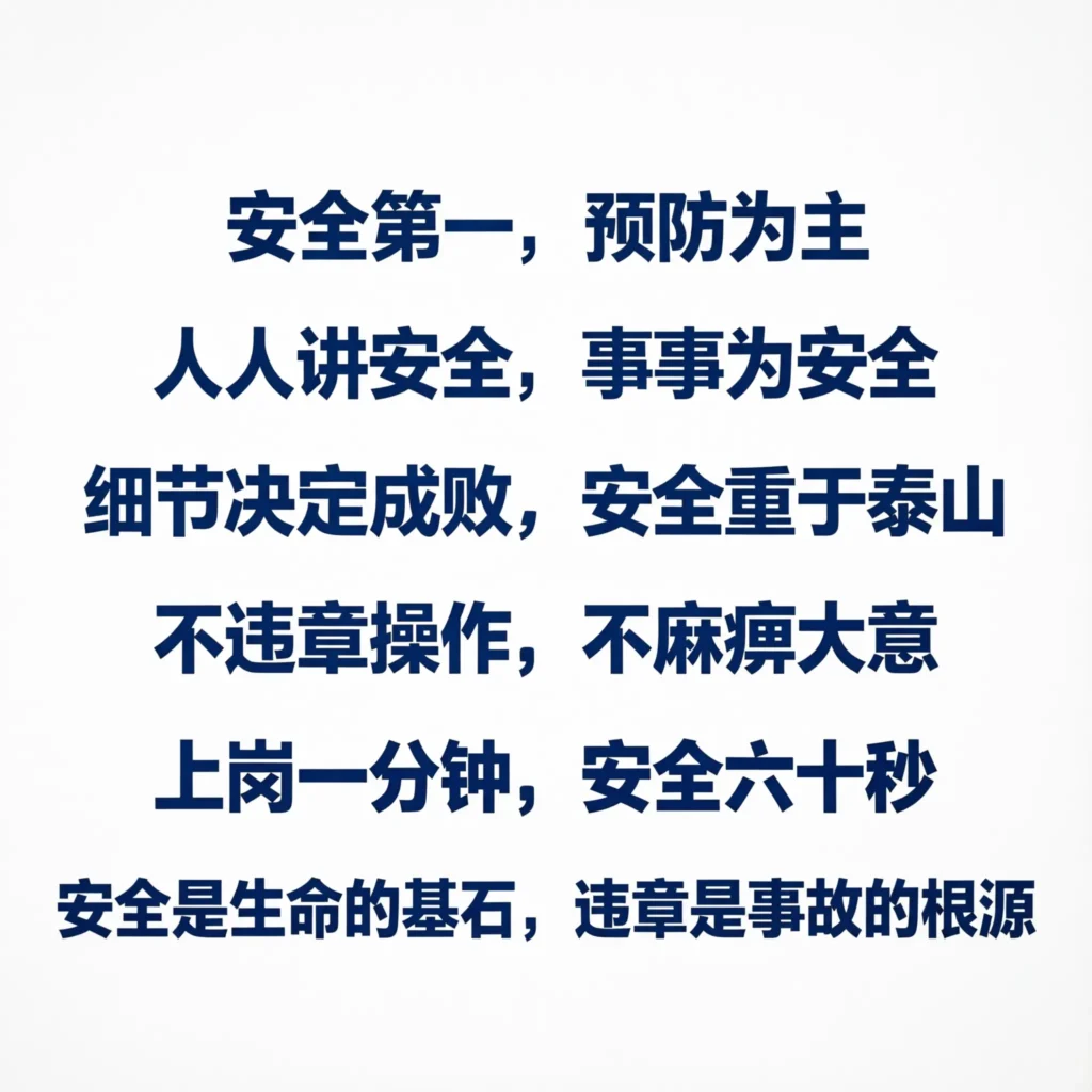 safety workplace slogans