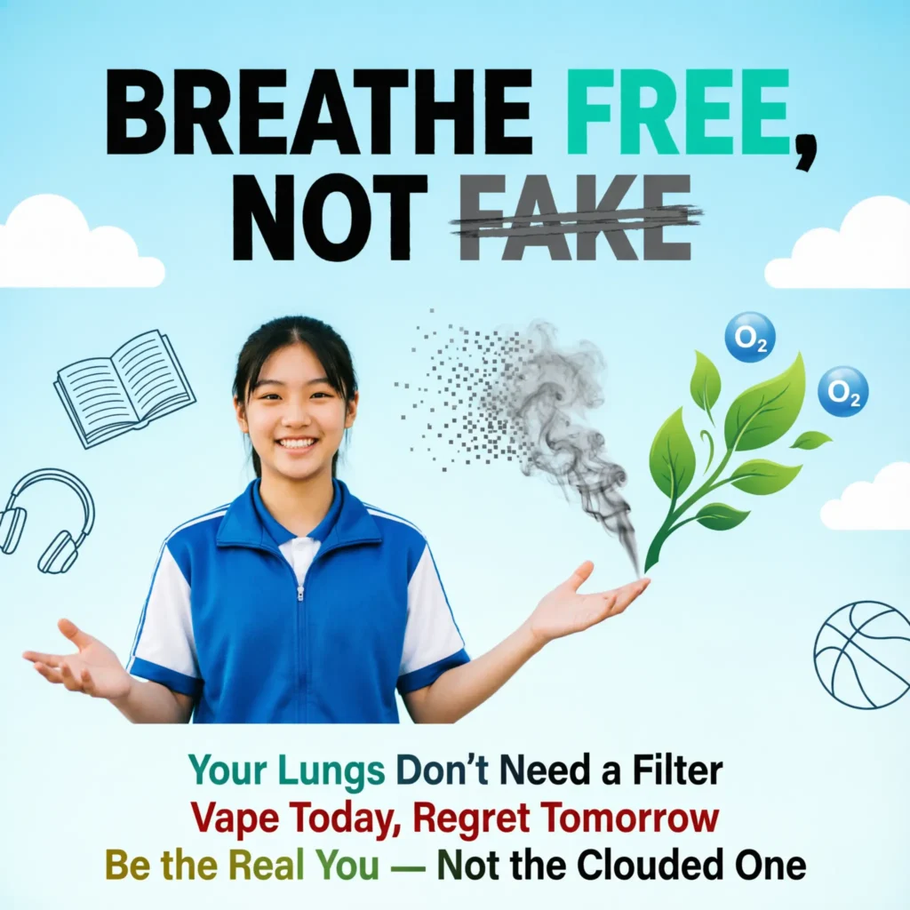 anti vaping slogans
