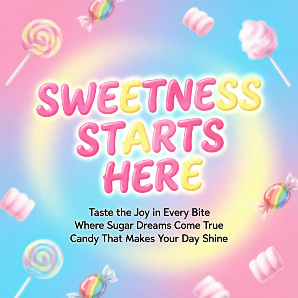 candy slogans