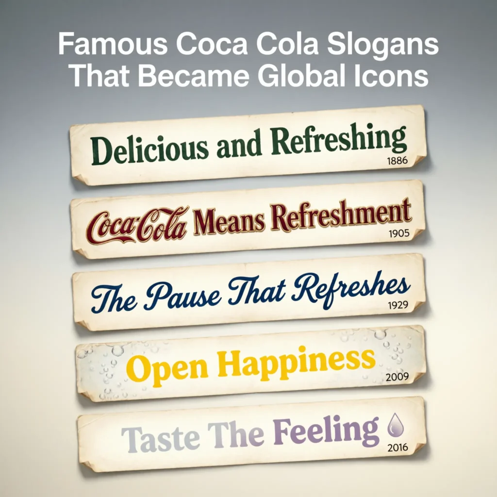 coca cola slogans
