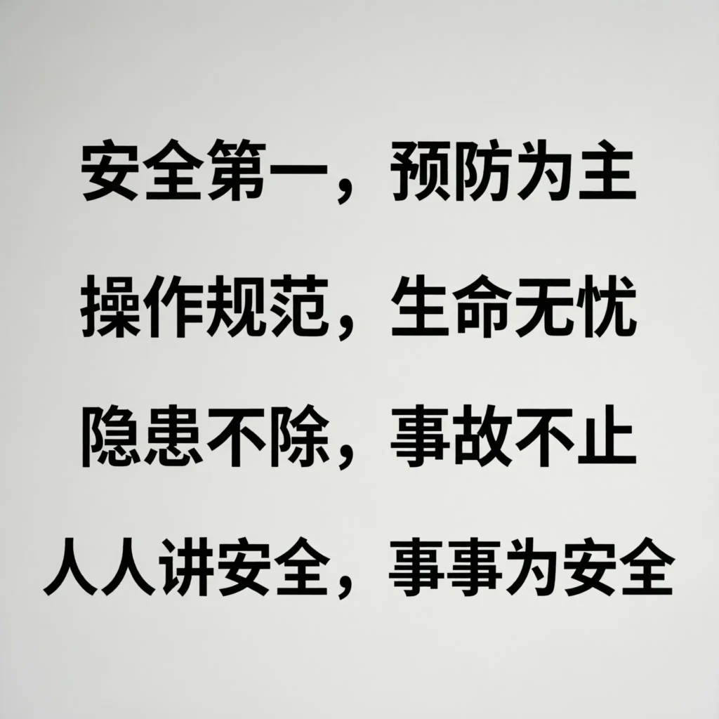 safety slogans for industries