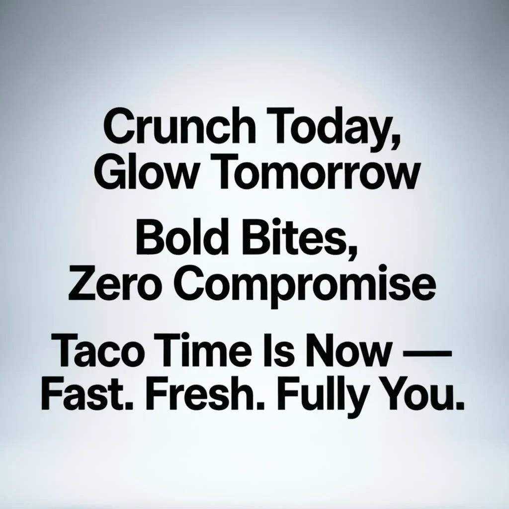 taco bell slogans