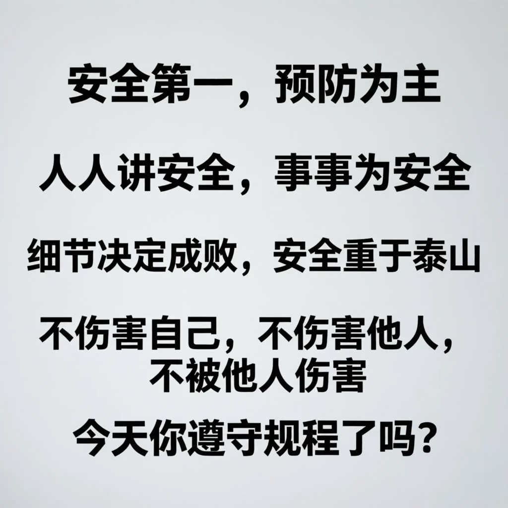 safety workplace slogans