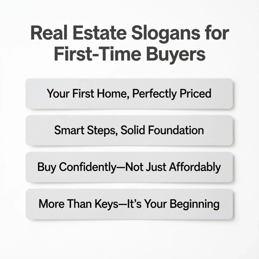 real estate slogan