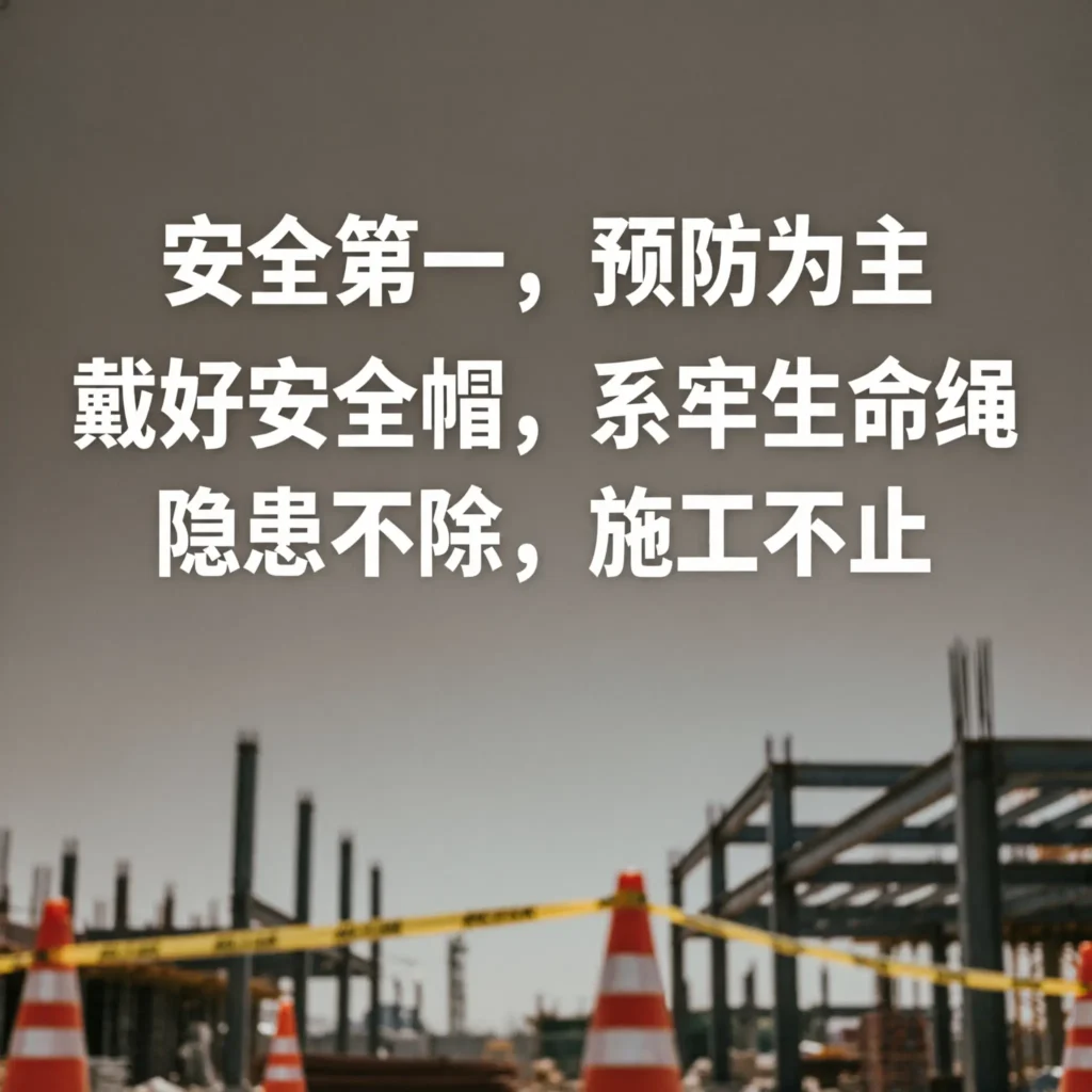 construction slogans