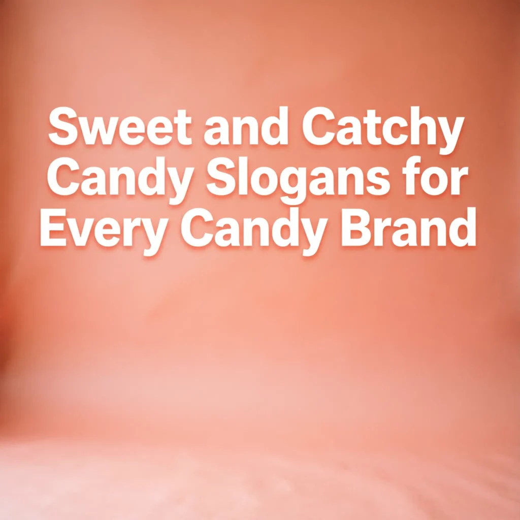 candy slogans