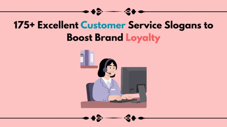 excellent customer service slogans