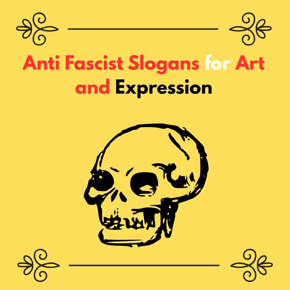 anti fascist slogans
