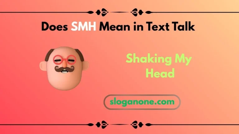 does smh mean in text talk