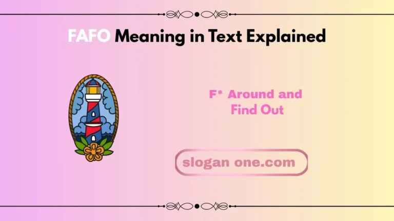 fafo meaning text
