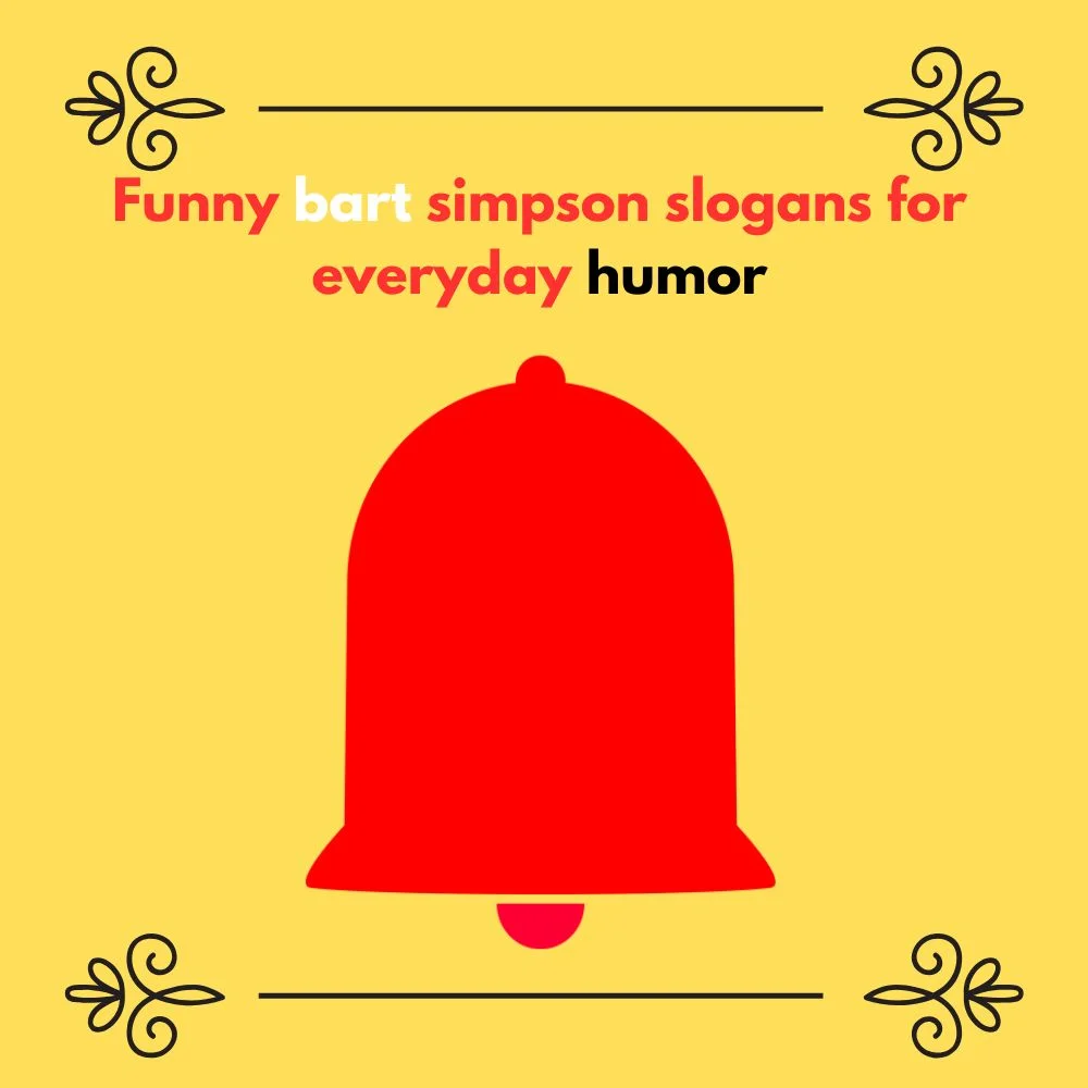 bart simpson slogans