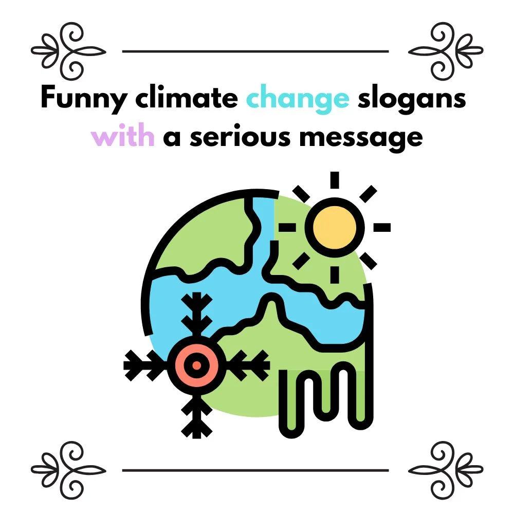 climate change slogans