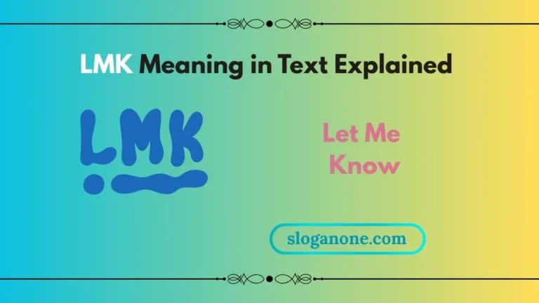 lmk means in text