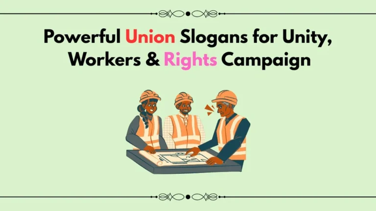 union slogans