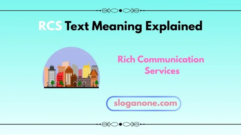 rcs text meaning