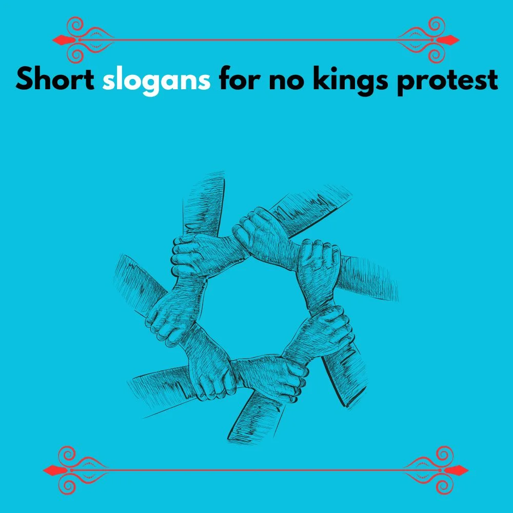  slogans for no kings protest