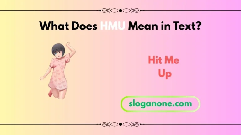 what does hmu mean in text