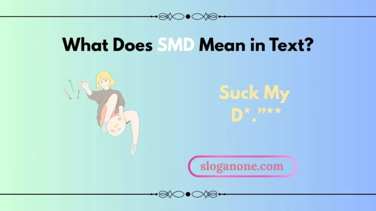 smd meaning text
