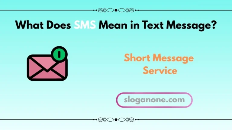 text message sms meaning