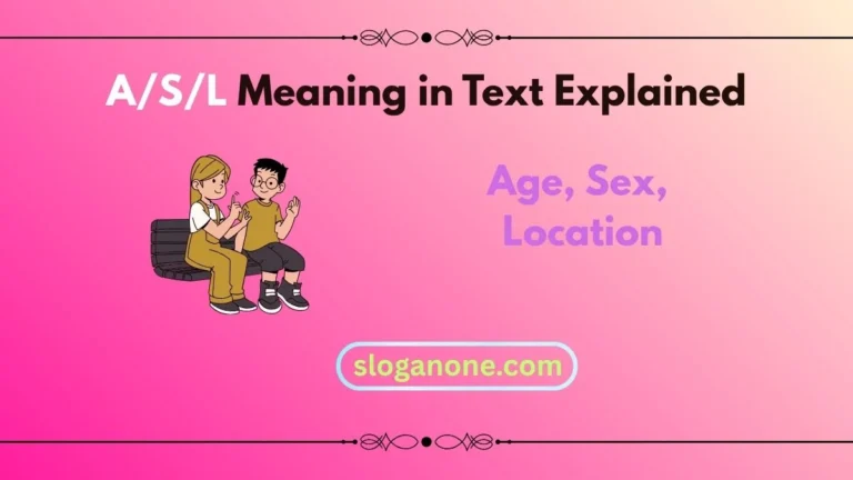 what does asl mean text