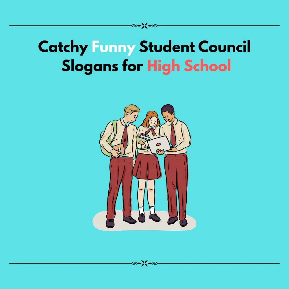 funny student council slogans