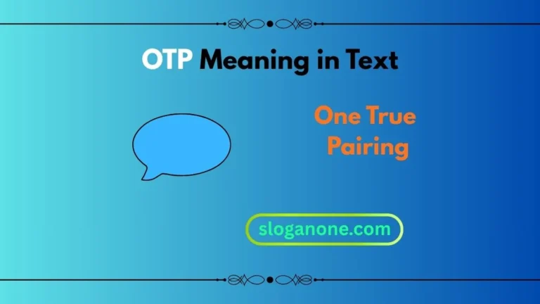 otp meaning text