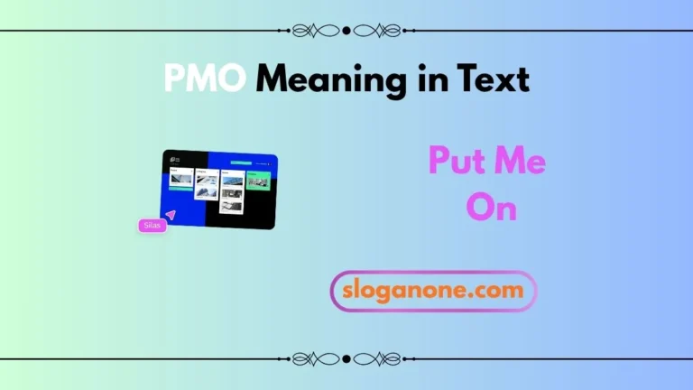 pmo meaning text