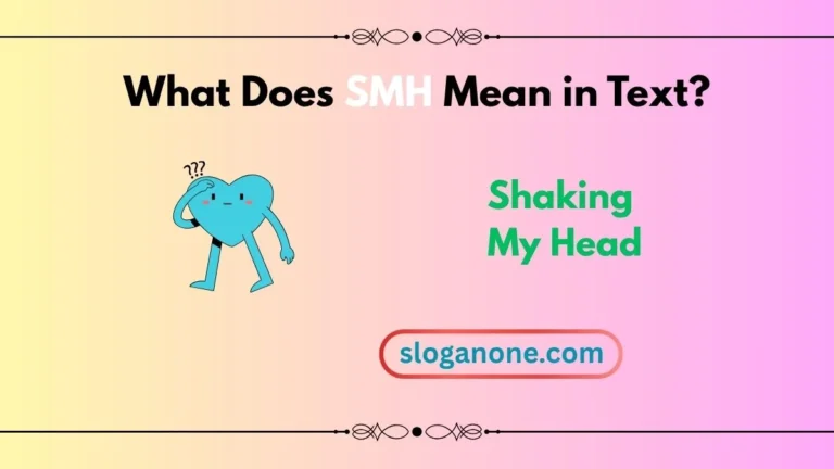 what does smh mean in text